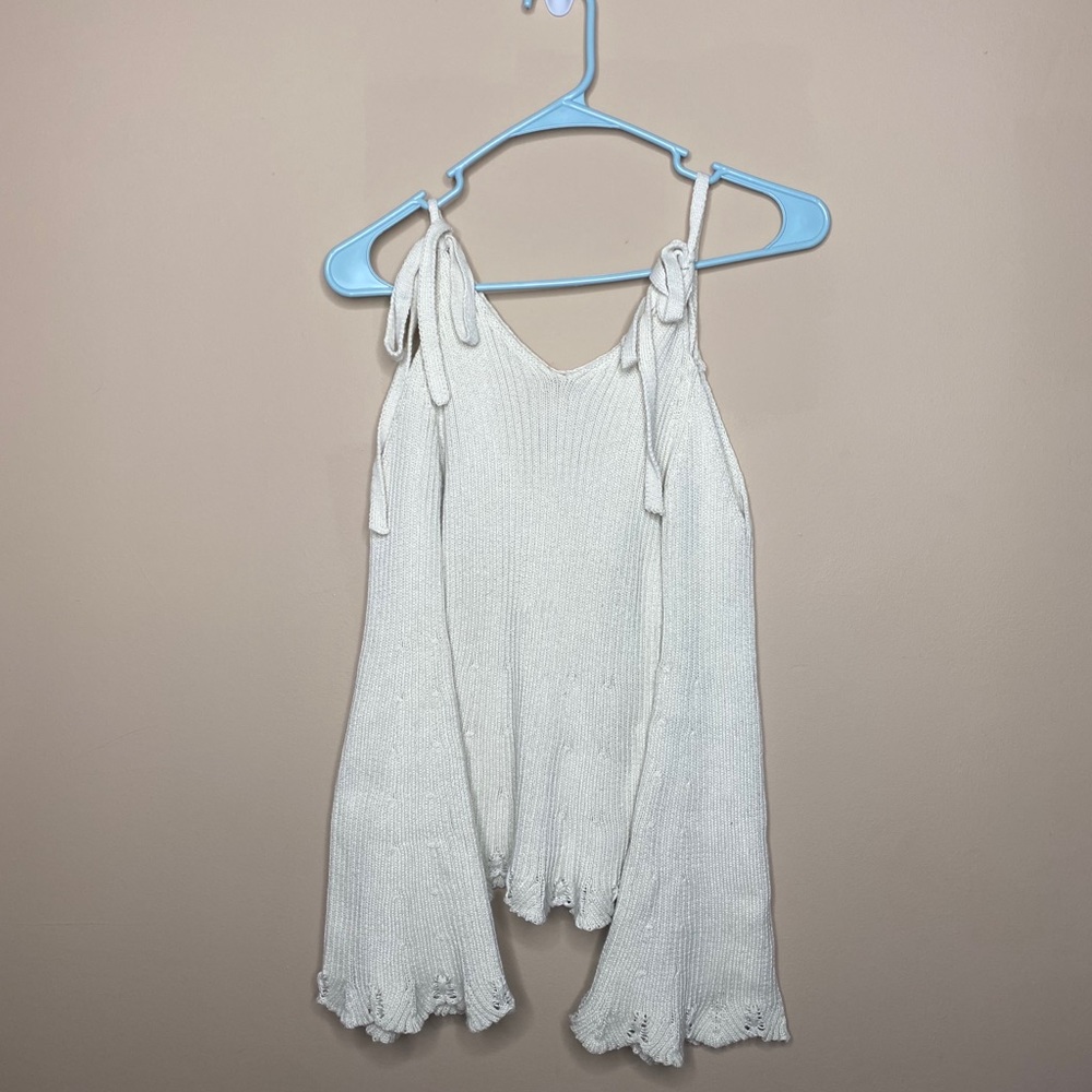 Shoulderless Boho Top